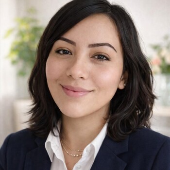Fotografía de Yanik Llanos, asesora inmobiliario SAFTI